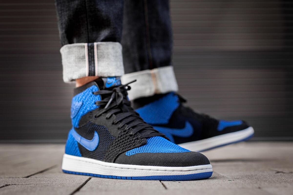AIR JORDAN 1 FLYKNIT ゲームロイヤル 中古品 27.0㎝ Air Jordan 1 Retro Hi Flyknit 